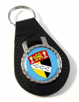 Norfolk (England) Leather Key Fob