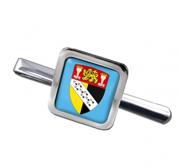 Norfolk (England) Square Tie Clip