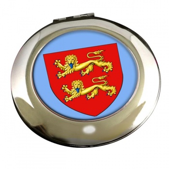 Normandie (France) Round Mirror