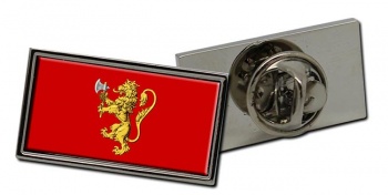 Kongelig vapenskjold (Norway) Flag Pin Badge