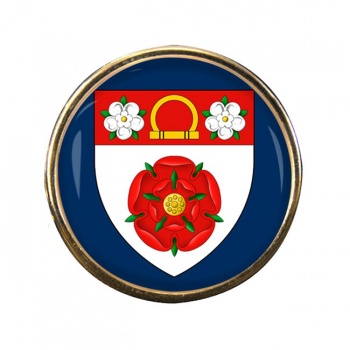 Northamptonshire (England) Round Pin Badge