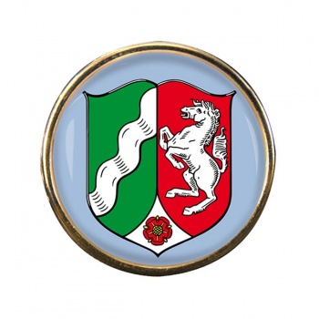 Nordrhein-Westfalen (Germany) Round Pin Badge