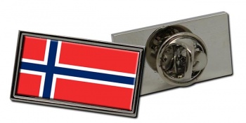 Norway Norge Flag Pin Badge