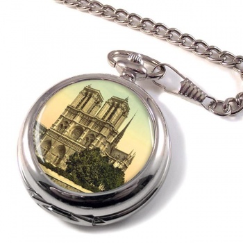 Notre Dame Paris Pocket Watch
