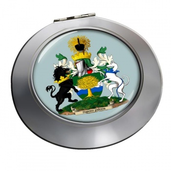 Nottinghamshire (England) Round Mirror