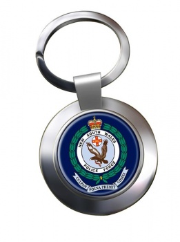 New South Wales Police Chrome Key Ring