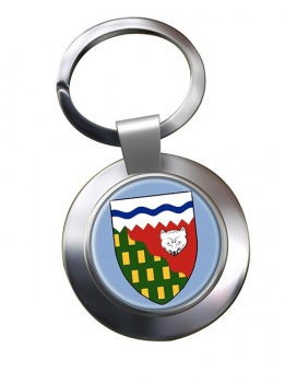 Northwest Territories (Canada) Metal Key Ring