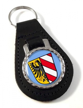 Nurnberg Nuremberg (Germany) Leather Key Fob