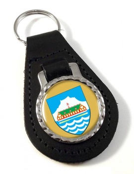 Nuuk Godthab Leather Key Fob