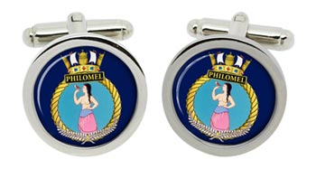 HMNZS Philomel Royal New Zealand Navy Cufflinks in Box