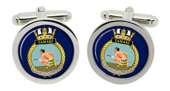 HMNZS Tamaki Royal New Zealand Navy Cufflinks in Box