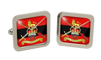 New Zealand Army Square Cufflinks in Box