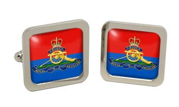 Royal Regiment of New Zealand Artillery Square Cufflinks in Box