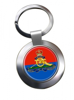 Royal Regiment of New Zealand Artillery Chrome Key Ring