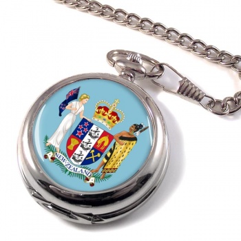Coat of Arms (New Zealand) Pocket Watch