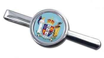 Coat of Arms (New Zealand) Round Tie Clip