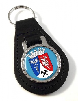 Oberhausen (Germany) Leather Key Fob