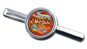 Nut Gone Pipe Tobacco Round Tie Clip