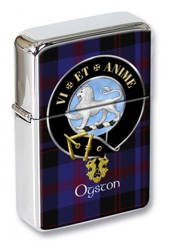 Ogston Scottish Clan Flip Top Lighter