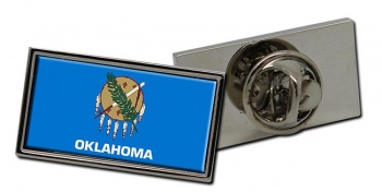 Oklahoma Flag Pin Badge