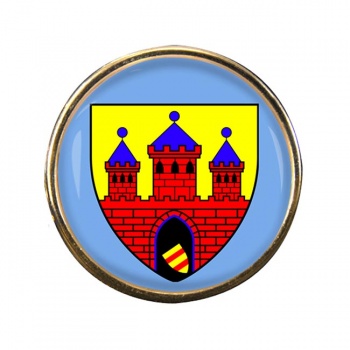 Oldenburg Niedersachsen (Germany) Round Pin Badge