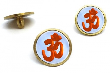 Om 3D Golf Ball Markers