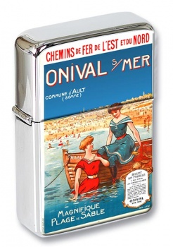 Chemins de fer d'est et du nord (Onival sur Mer) Flip Top Lighter