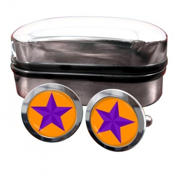 Orange Order Round Cufflinks