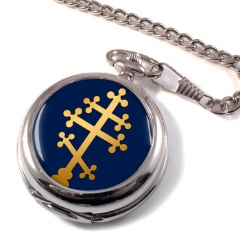 Orthodox Cross Pocket Watch