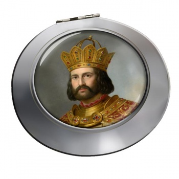 Holy Roman Emperor Otto I Chrome Mirror