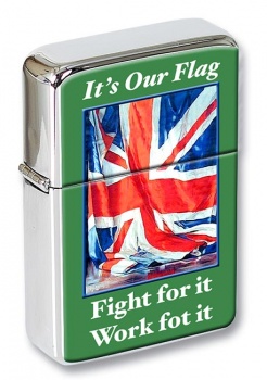 Its Our Flag War Poster Flip Top Lighter