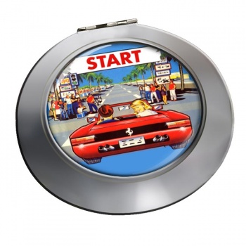 Outrun Game Chrome Mirror