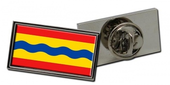 Overijssel (Netherlands) Flag Pin Badge