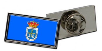 Oviedo (Spain) Flag Pin Badge