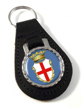 Padua Padova (Italy) Leather Key Fob