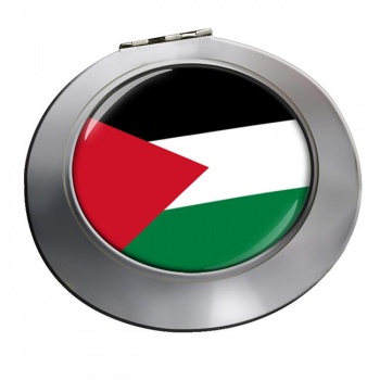 Palestine Round Mirror