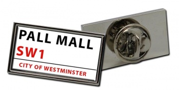 Pall Mall Rectangle Pin Badge