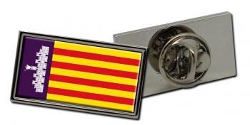Palma de Mallorca Flag Pin Badge