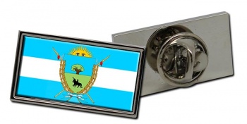 Argentine La Pampa Province Flag Pin Badge