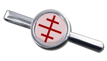 Papal Cross Tie Clip