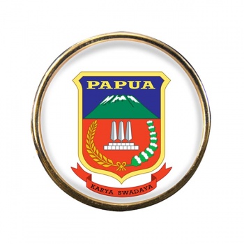Papua (Indonesia) Round Pin Badge
