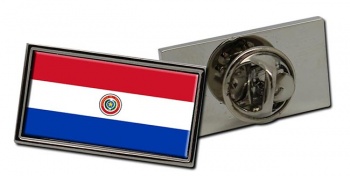 Paraguay Flag Pin Badge