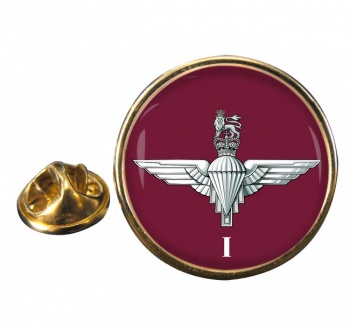 1st Battalion Parachute Regiment (British Army) Round Pin Badge
