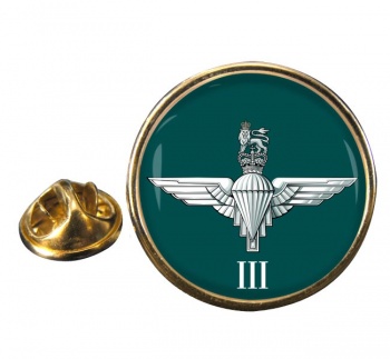 3rd Battalion Parachute Regiment (British Army) Round Pin Badge