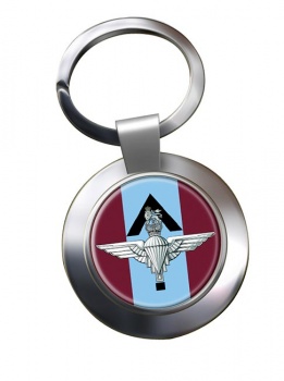 Parachute Regiment Pathfinder (British Army) Chrome Key Ring
