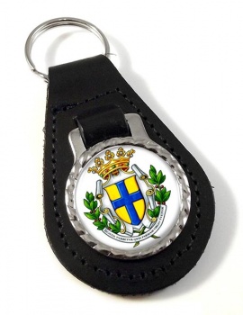 Parma (Italy) Leather Key Fob