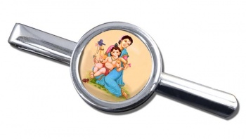 Parvati and Baby Ganesh Tie Clip