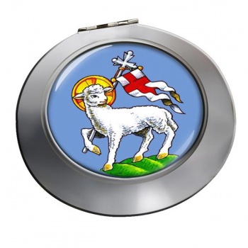 Paschal Lamb of God Chrome Mirror