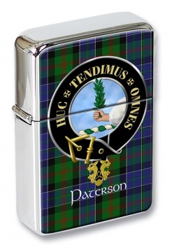 Paterson Scottish Clan Flip Top Lighter