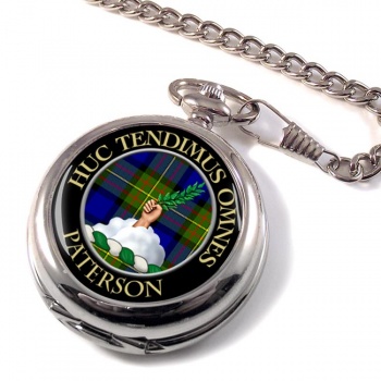 Paterson Scottish Clan Pocket Watch